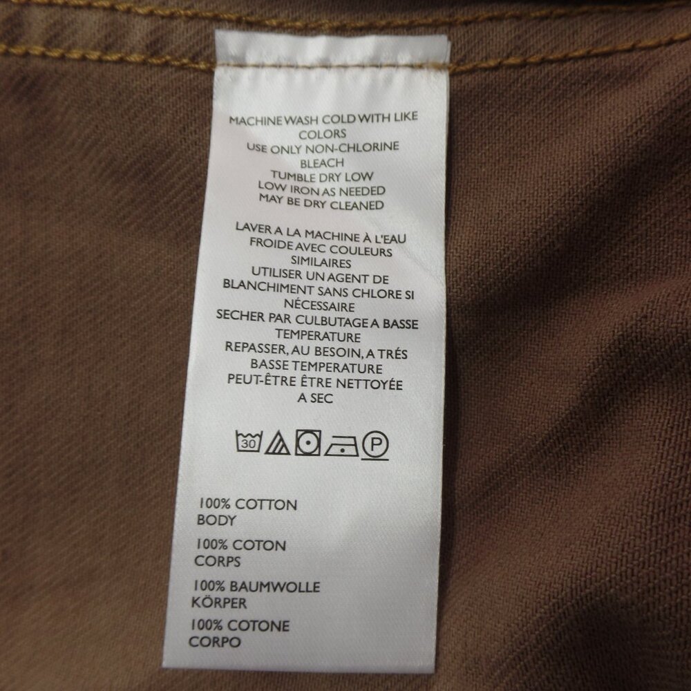 Free People Opal Swing Denim Jacket Dusted Cocoa XL NWT - Picture 8 of 10